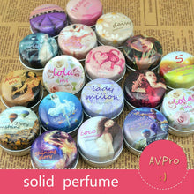 Load image into Gallery viewer, 1PC 15g Solid Perfume for Men Women Floral Portable Round Box Solid Perfume Edt  Ept Balm Body Fragrance Skin Care Essential Oil